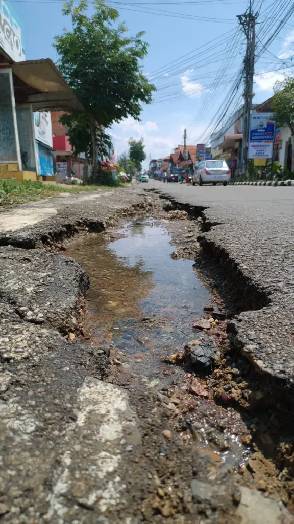 Jenis Kerusakan Jalan Serang