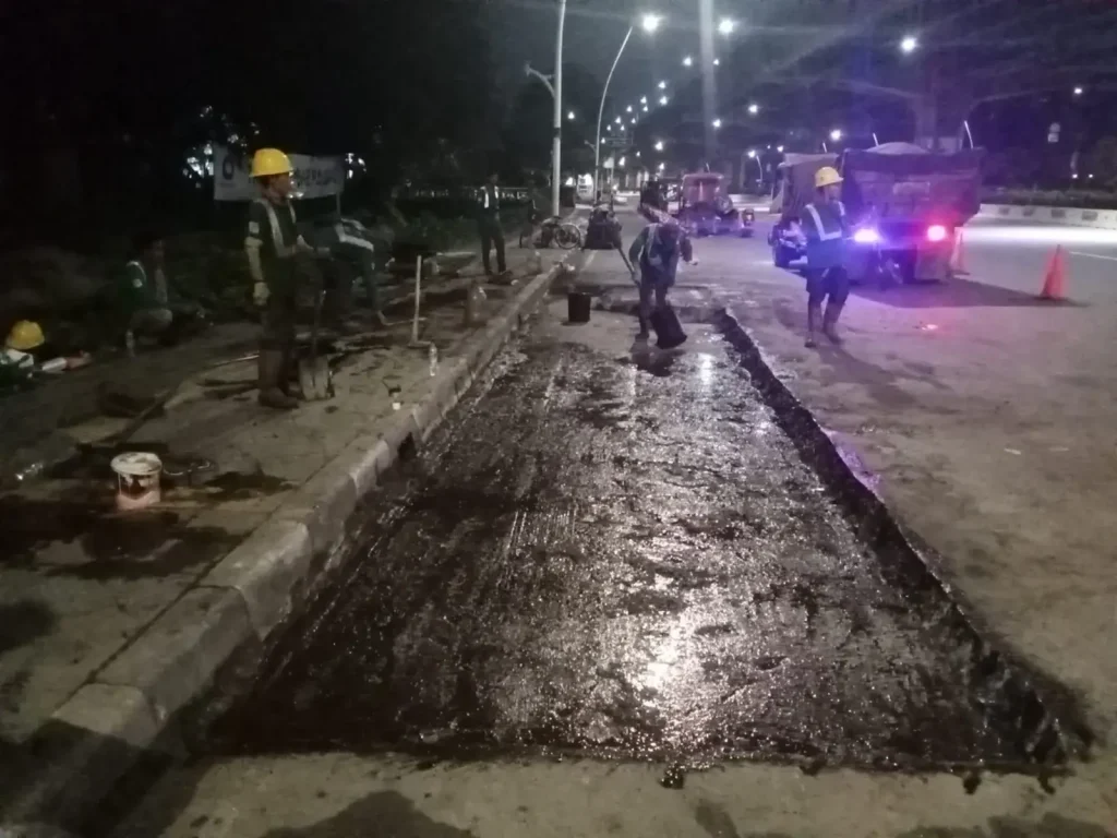 Jasa Pengaspalan Hotmix Pasar Kemis