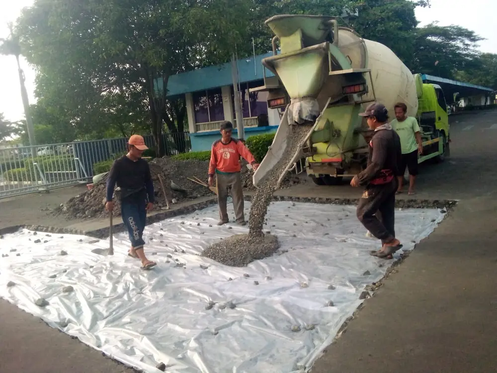 Simulasi Rencana Anggaran Biaya RAB Pengaspalan Jalan di Wilayah Babelan Bekasi