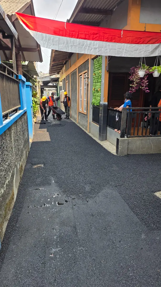 Biaya Pengaspalan Bekasi - Hasil Pekerjaan Jalan Aspal Rapi & Padat