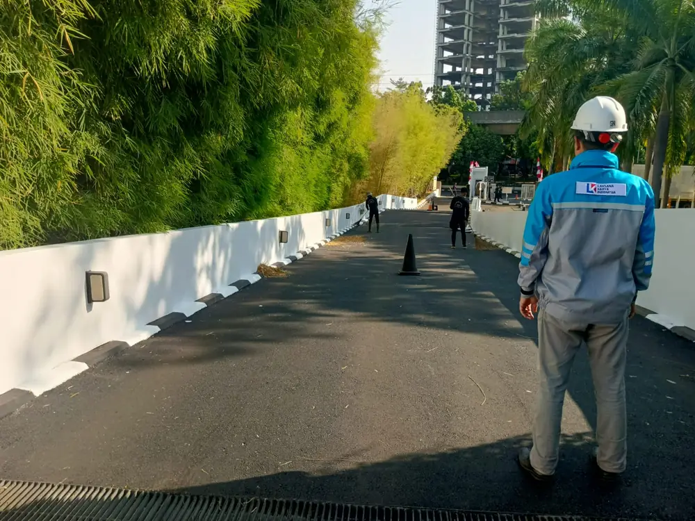 Simulasi Rencana Anggaran Biaya RAB Pengaspalan Jalan di Wilayah Setu Bekasi